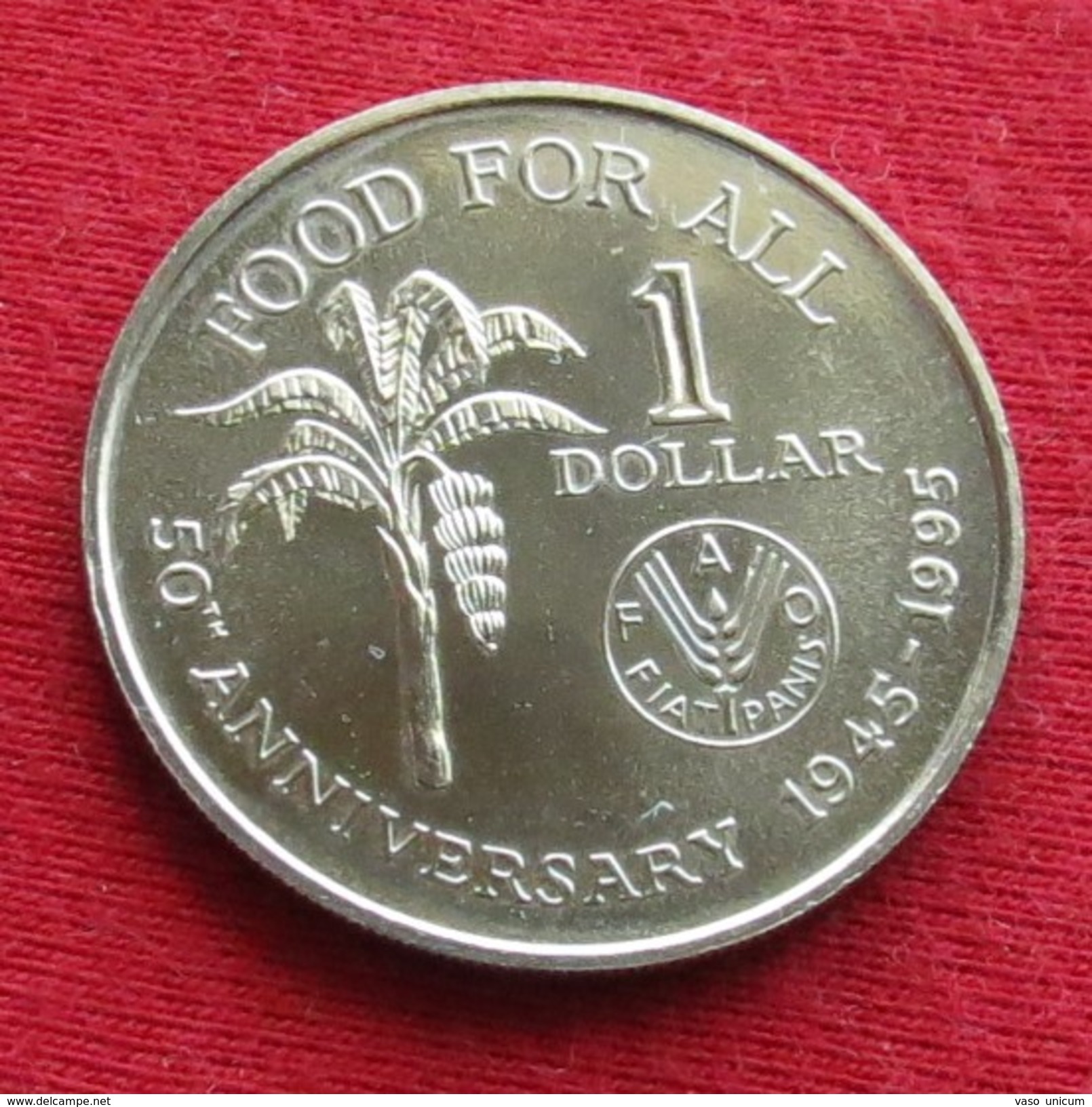 Trinidad & Tobago 1 $ 1995 FAO F.a.o. - Trinidad Y Tobago