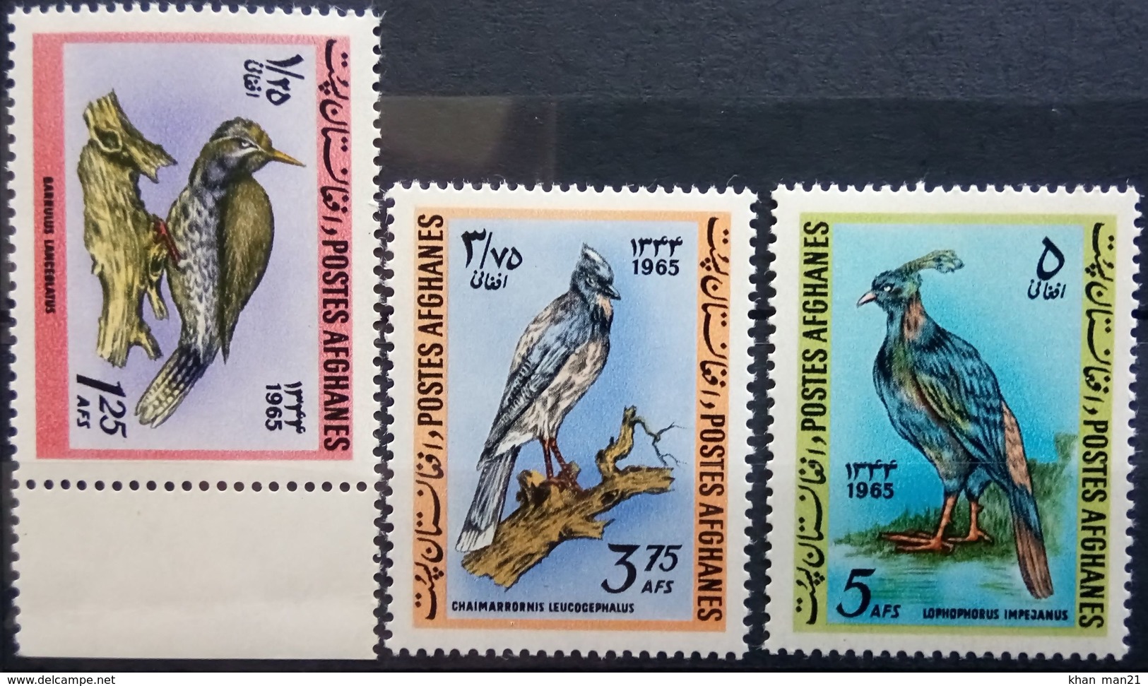 Afghanistan, 1965, Birds, MNH - Otros & Sin Clasificación