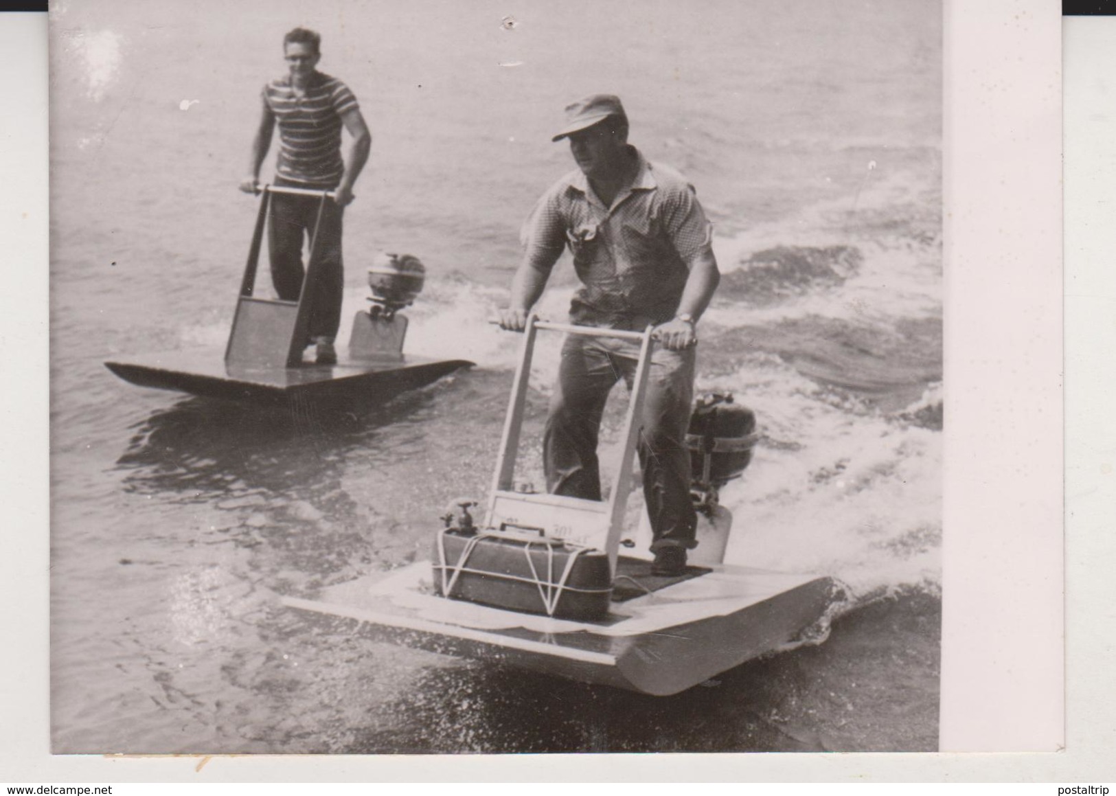 FIRST WATERSKI´S ??? WATERSKI SNELBOOT  MIAMI FLORIDA   USA UNITED STATES   PHOTO DE PRESSE - Barcos