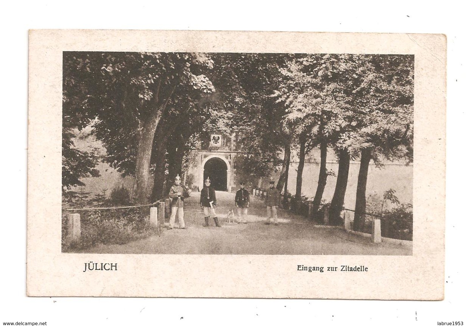 Jülich-Eingang Zur Zitadelle-(B.8605) - Jülich