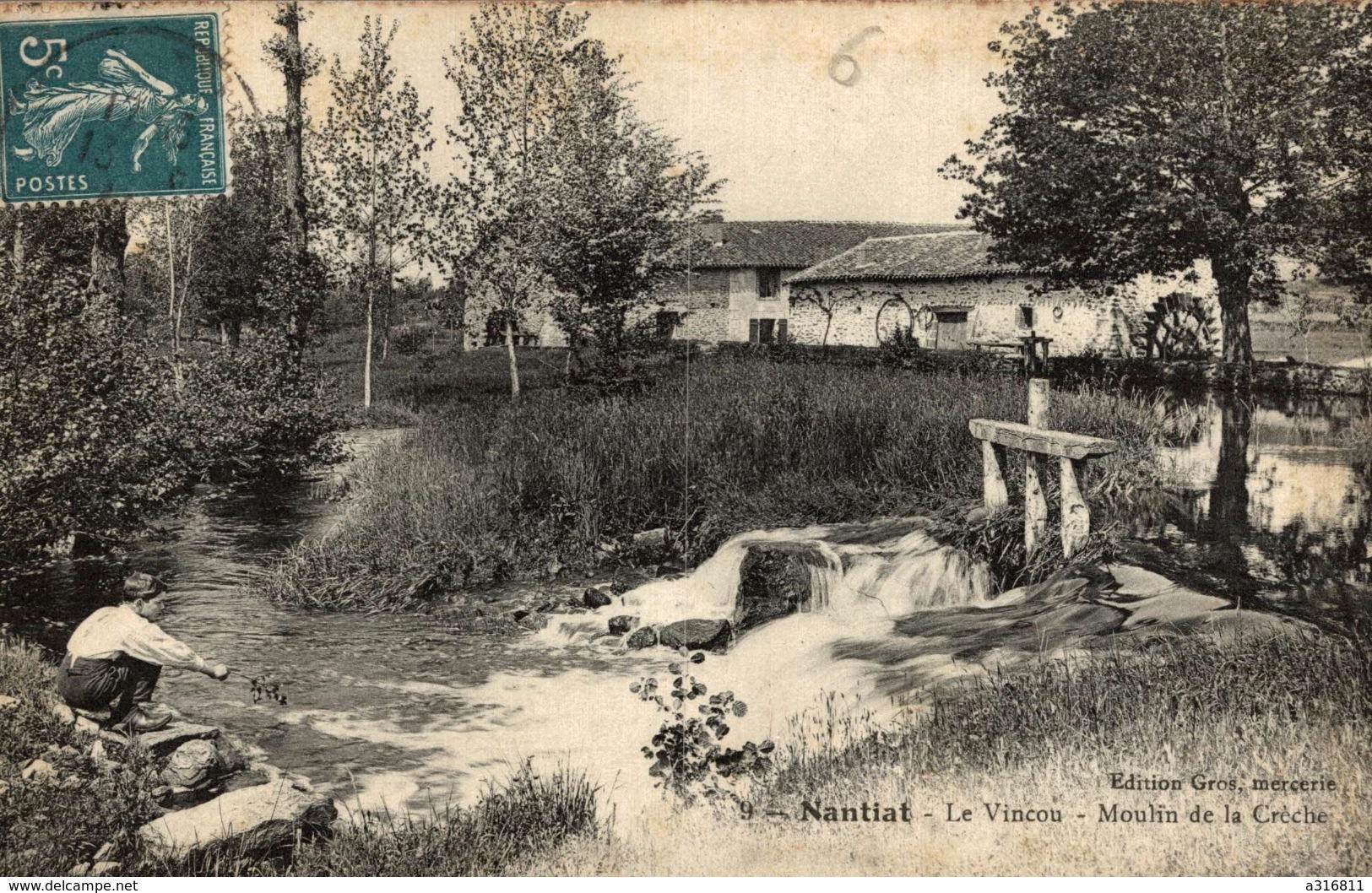 NANTIAT  LE VINCOU  MOULIN DE LA CRECHE - Nantiat