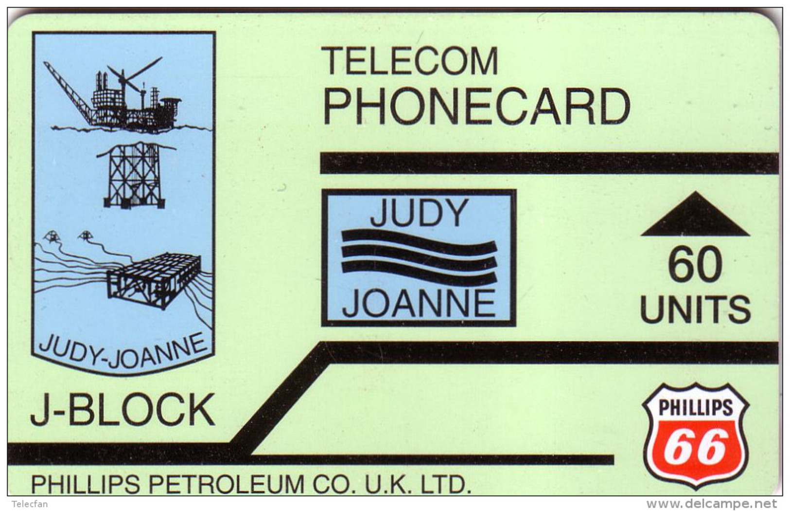 UK GB PETROLEUM PHILLIPS JUDY-JOANNE J BLOCK 60U UT - Petrole