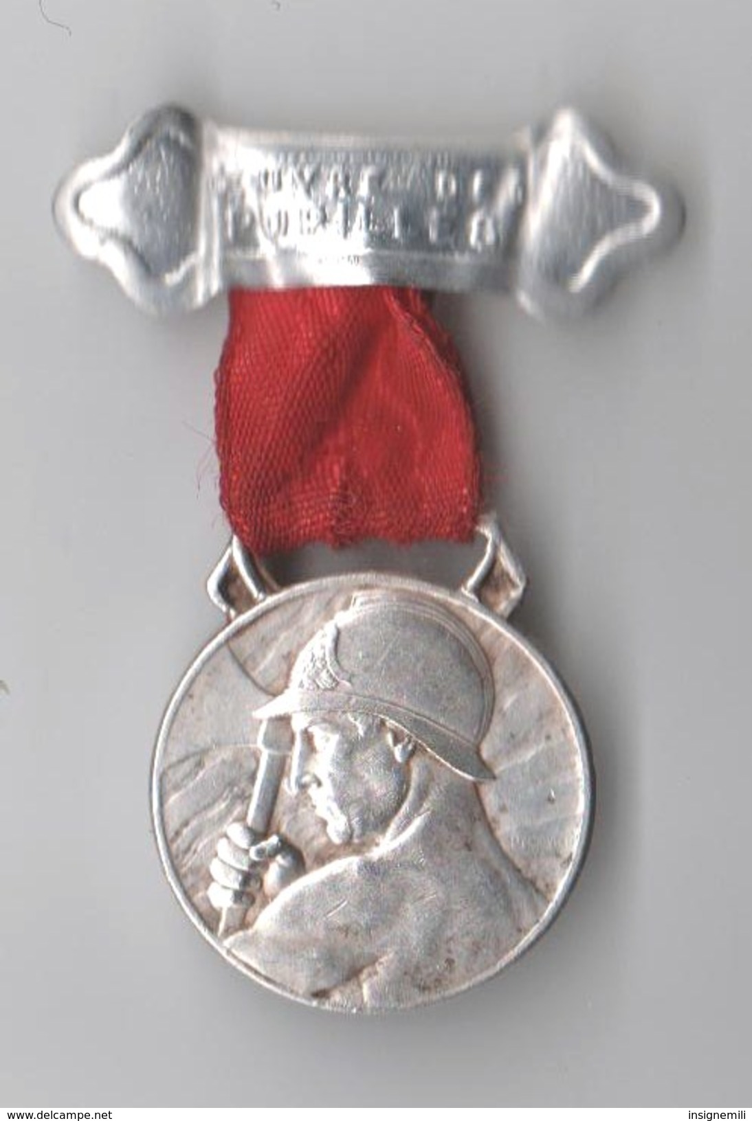 MEDAILLE OEUVRE DES PUPILLES DES SAPEURS POMPIERS FRANCAIS Par P. BOUVIER - Pompiers