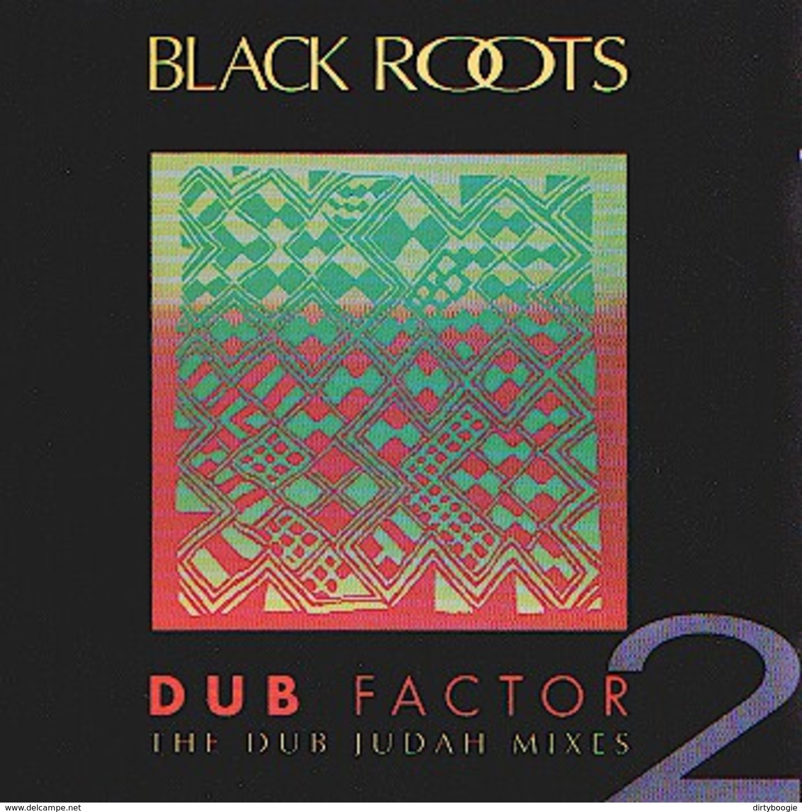 BLACK ROOTS - Dub Factor 2 - The Dub Judah Mixes - CD - NUBIAN RECORDS - Reggae