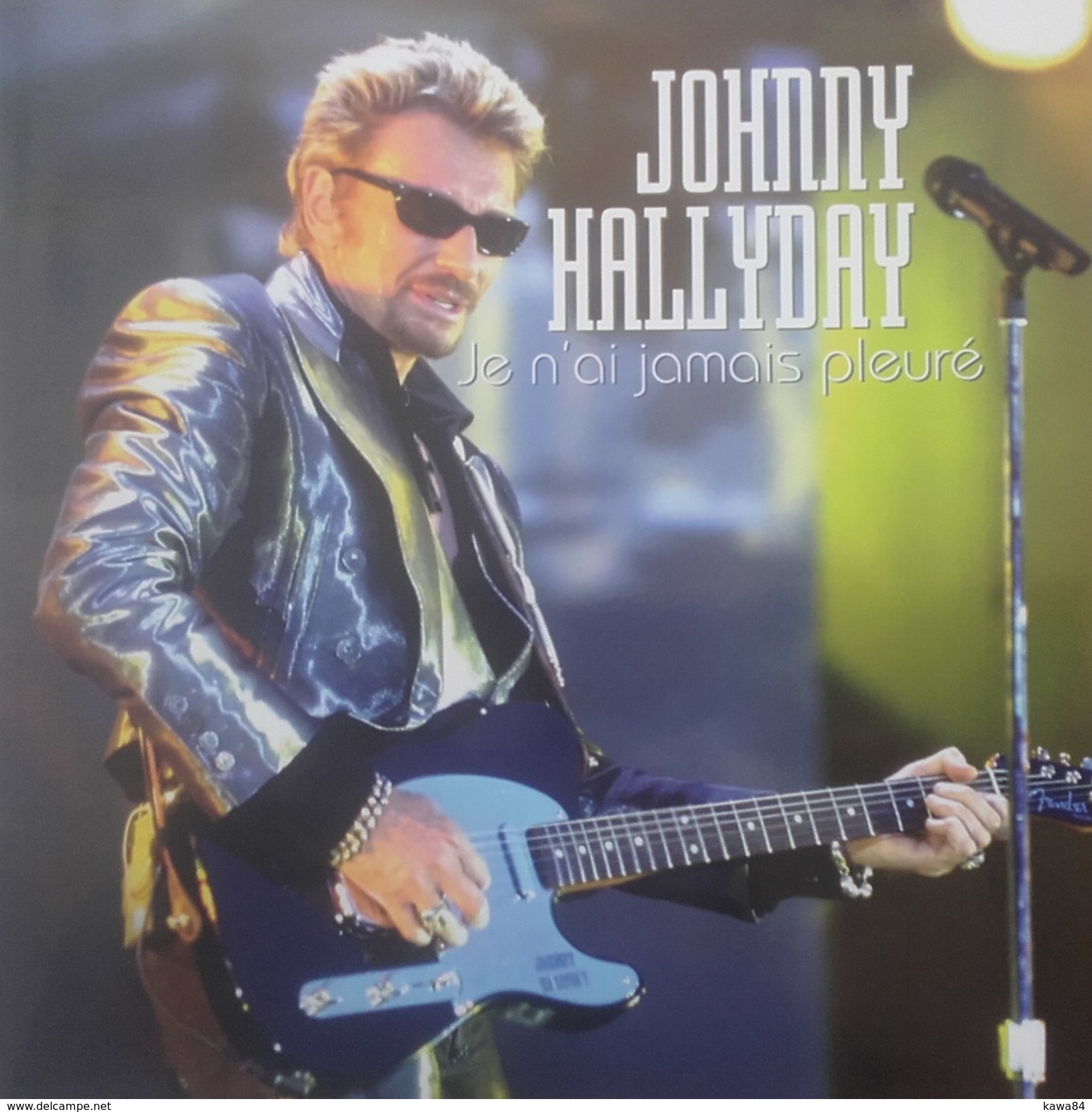 CDS  Johnny Hallyday / Marc Lavoine  "  Je N'ai Jamais Pleuré  "  Promo - Verzameluitgaven
