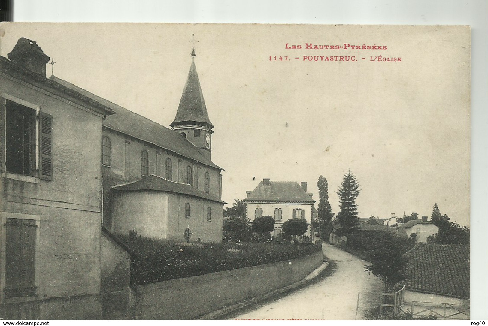 D65 - POUYASTRUC - L' Eglise - Pouyastruc