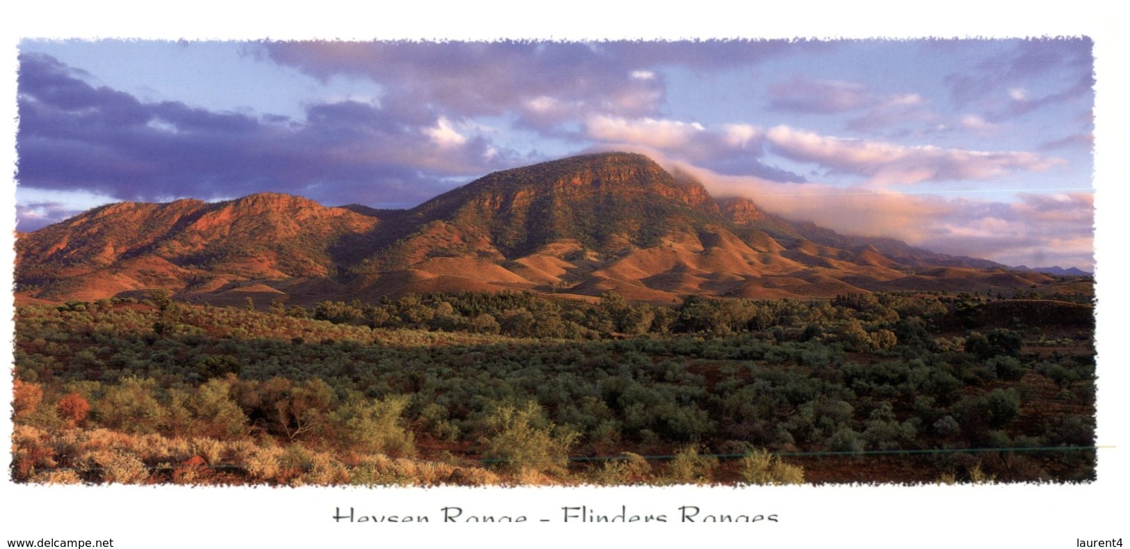 (721) Australia - SA - Flinders Range    (long Card)   (with Stamp) - Flinders Ranges