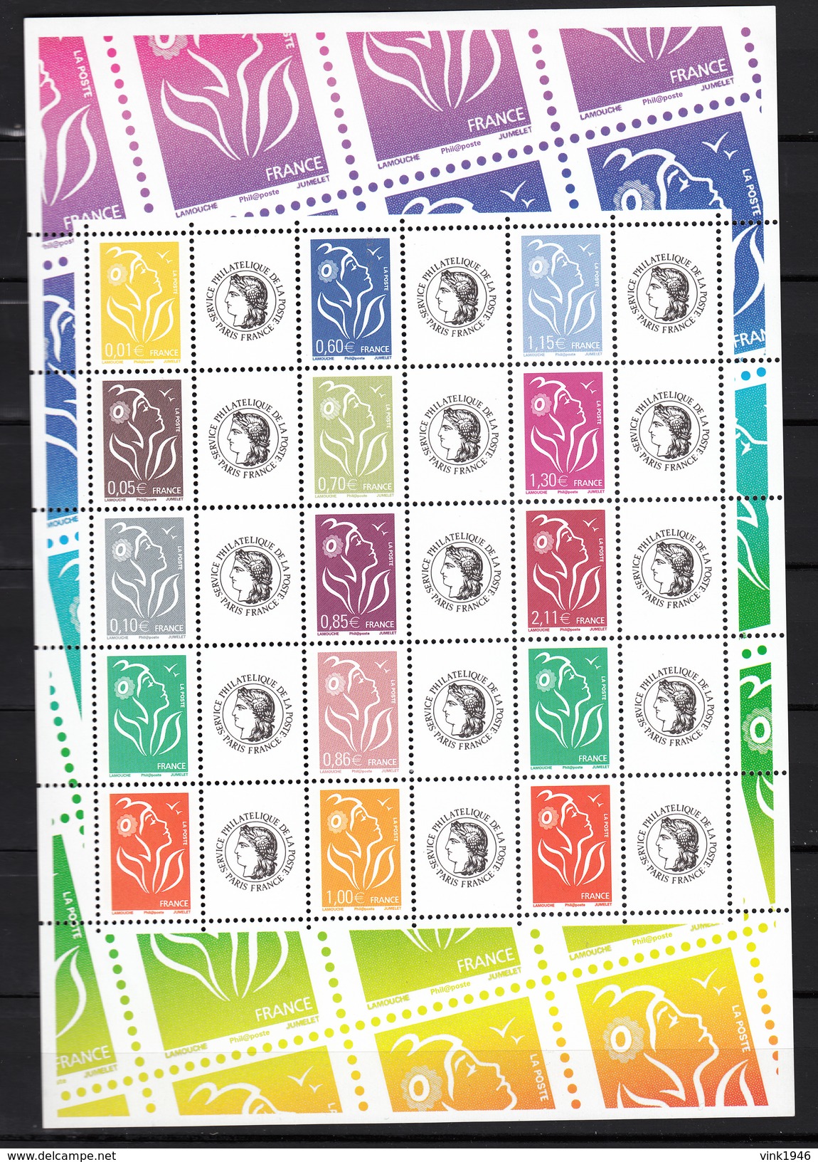 France 2007,15V In Block,Marianne De Lamouche,Marianne Des Français,Neuf/MNH/Postfris(L3056) - Ongebruikt