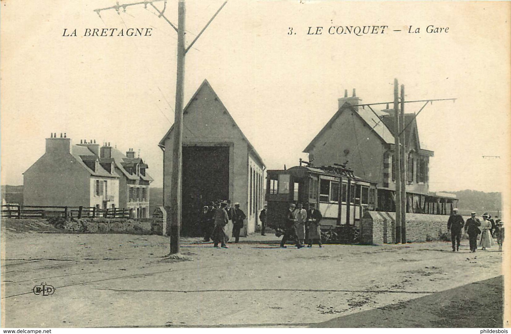 FINISTERE  LE CONQUET  La Gare - Le Conquet