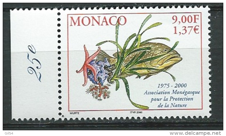Monaco - Yvert N° 2272 **  Bce2218 - Unused Stamps