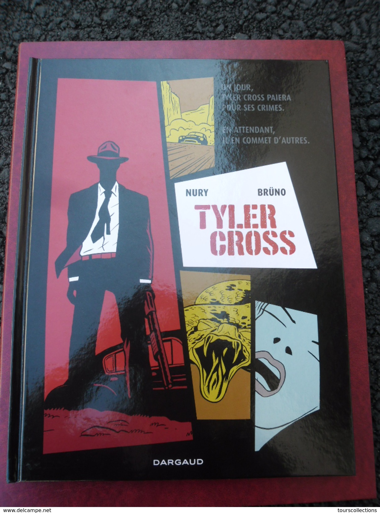 LOT Des 2 Tomes BD TYLER CROSS Edition Dargaud - Nury Brüno - Crime Drogue Et Prison Angola @ état Neuf  @ - Wholesale, Bulk Lots