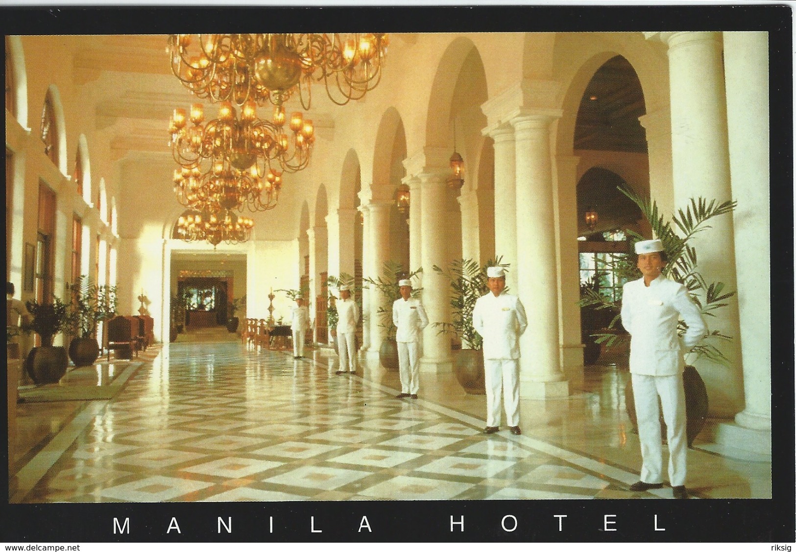 Manila Hotel  Antelobby.    Philliphines.   # 05881 - Philippines