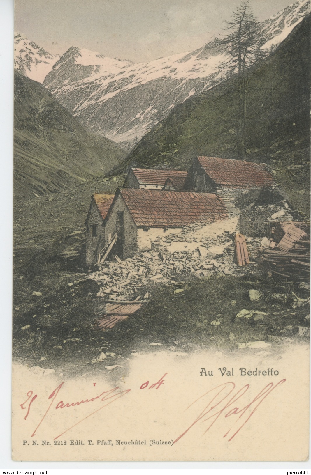 SUISSE - Au Val Bedretto - Bedretto