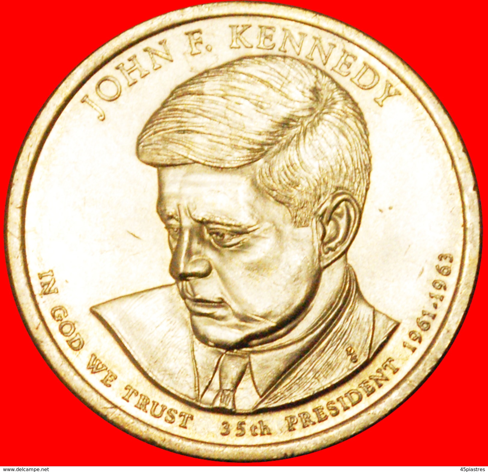 § KENNEDY (1961-1963): USA &#x2605; 1 DOLLAR 2015P UNC MINT LUSTER! LOW START&#x2605; NO RESERVE! - 2007-…: Presidents