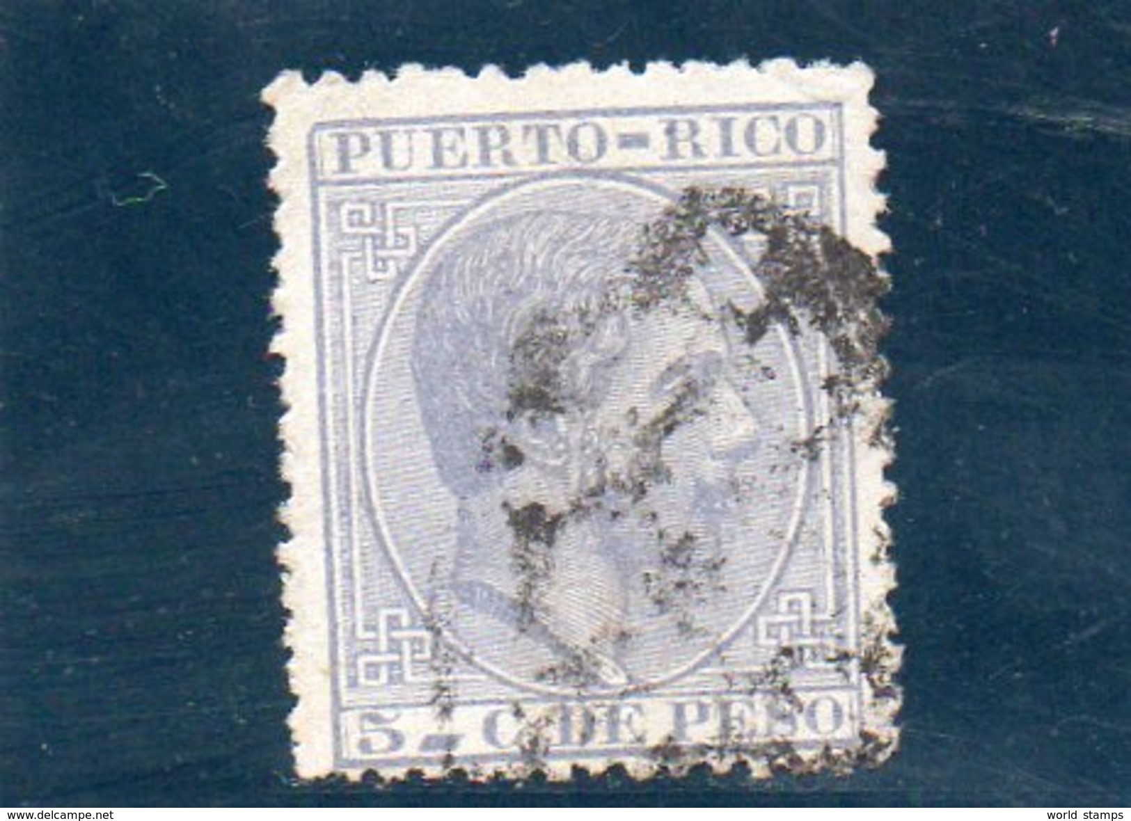 PUERTO RICO 1882-4 O - Puerto Rico