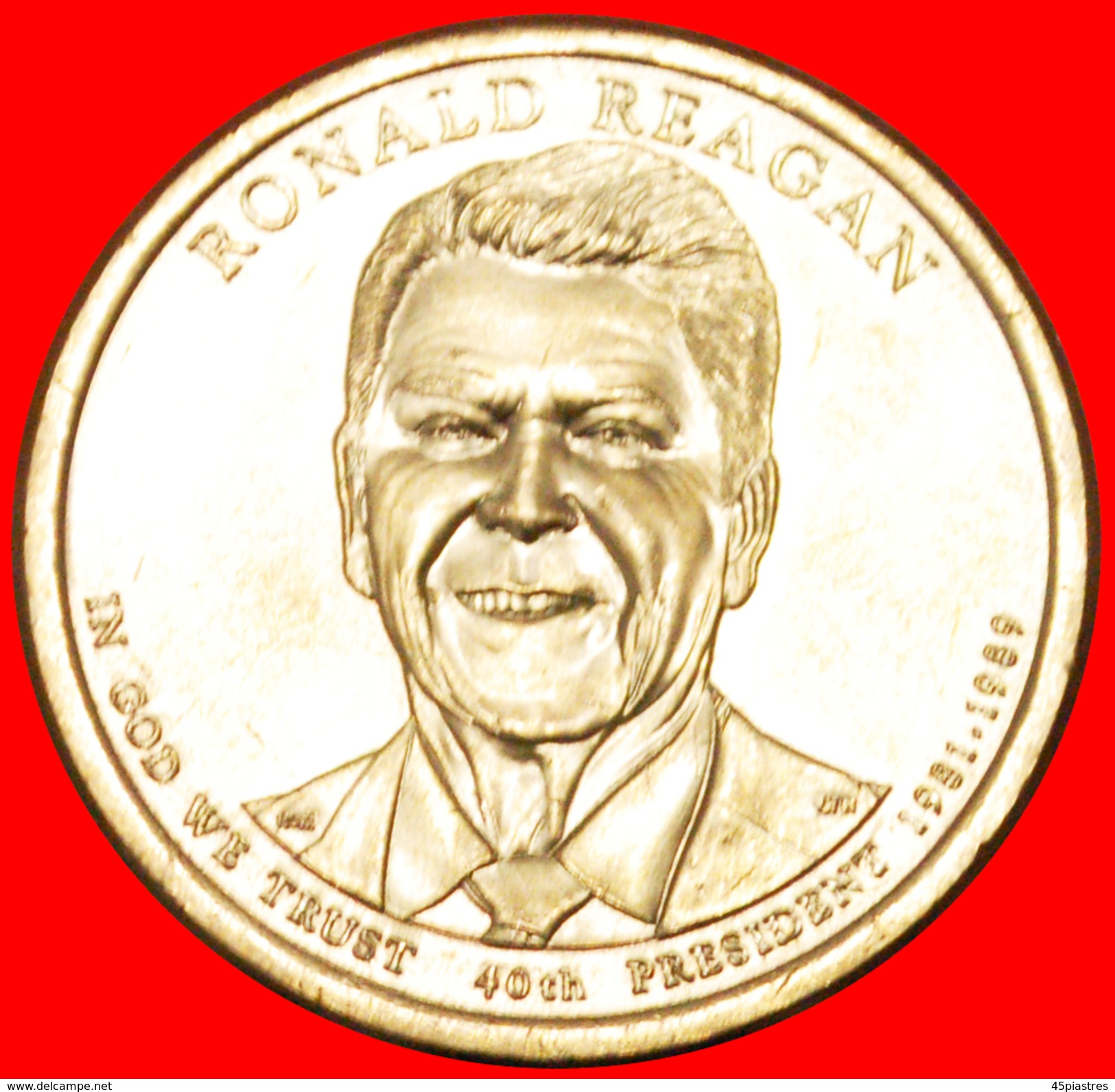 § REAGAN (1981-1989): USA &#x2605; 1 DOLLAR 2016P UNC MINT LUSTER! LOW START&#x2605; NO RESERVE! - 2007-…: Presidents