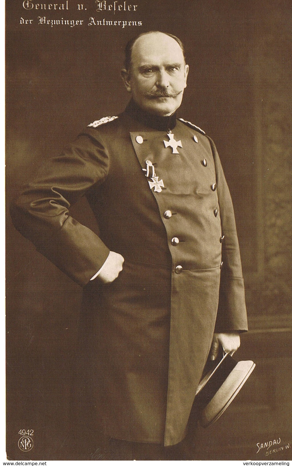 198ANTWERPEN  General Von Beseler - Antwerpen