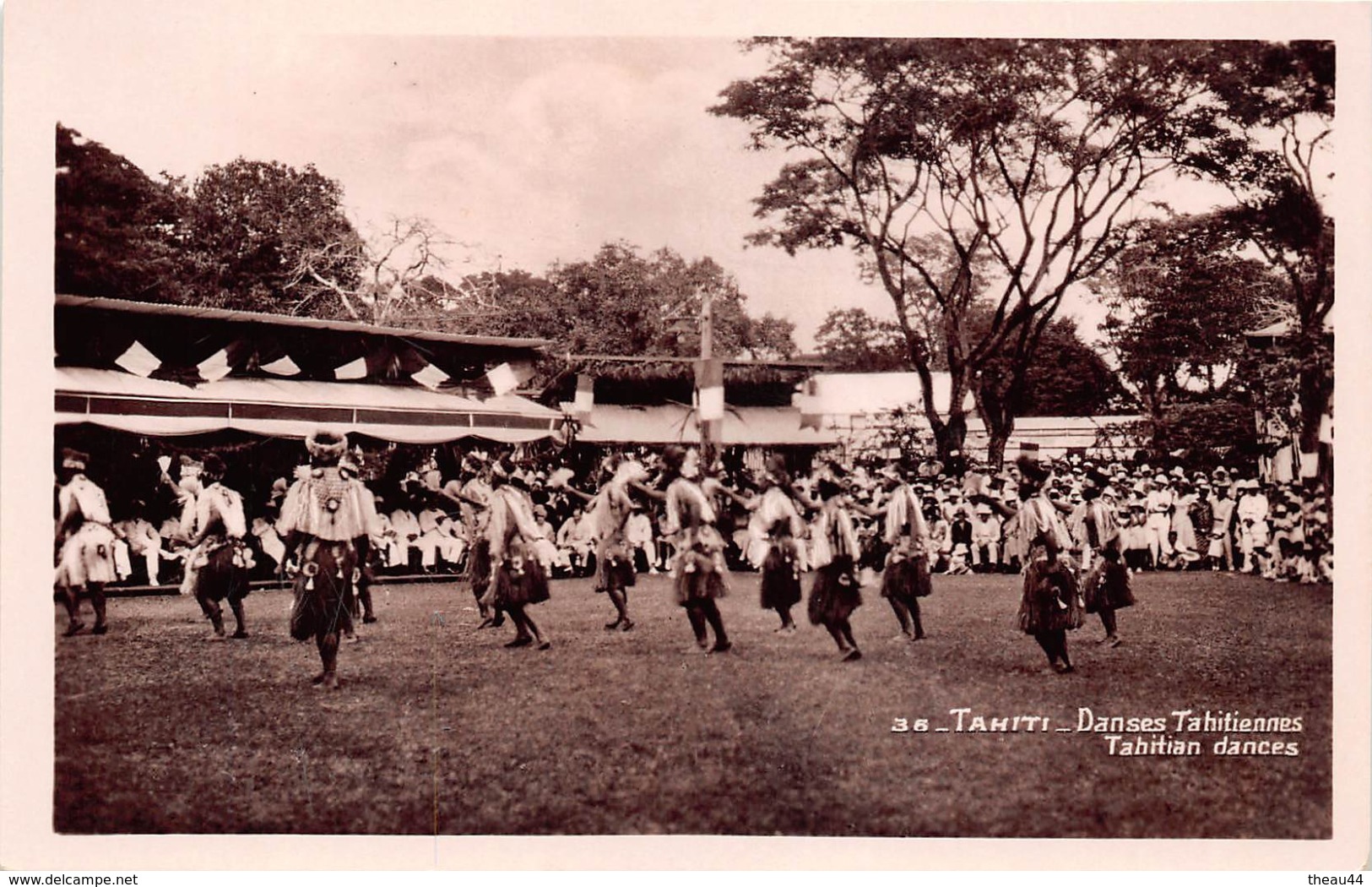 ¤¤   -  TAHITI  -  Carte-Photo  -  Danses Tahitiennes  -  Tahitian Dances    -  ¤¤ - Tahiti