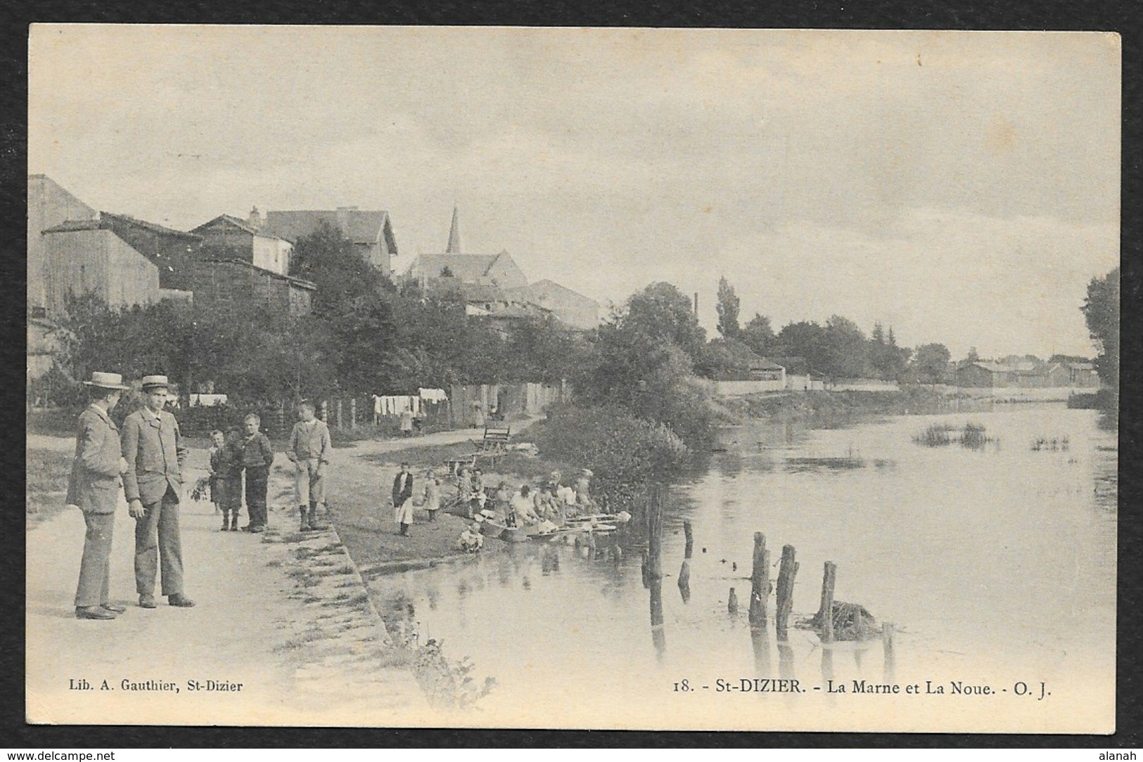 SAINT DIZIER Lavandières Sur La Marne Et La Noue (OJ) Haute-Marne (52) - Saint Dizier