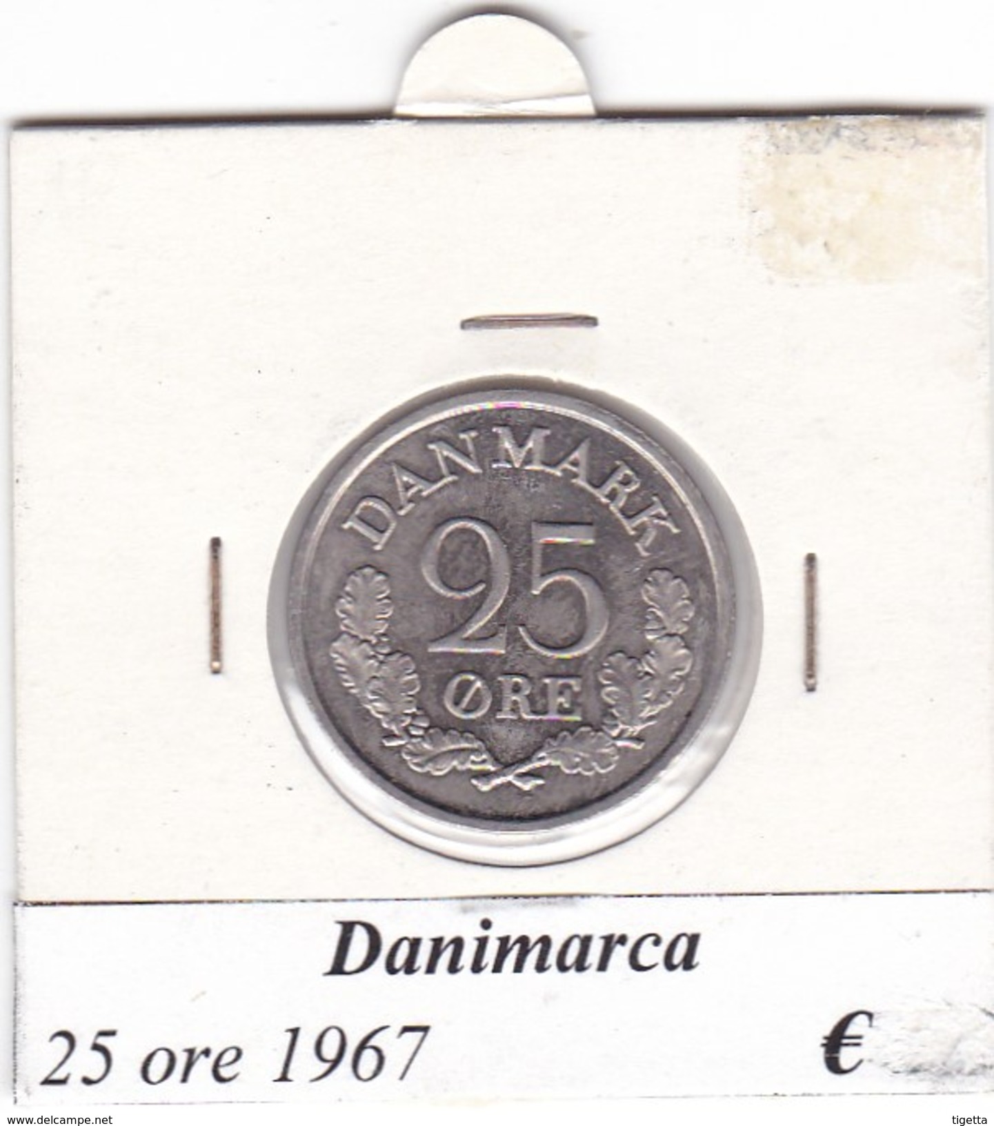 DANIMARCA   25 ORE  1967  COME DA FOTO - Danimarca