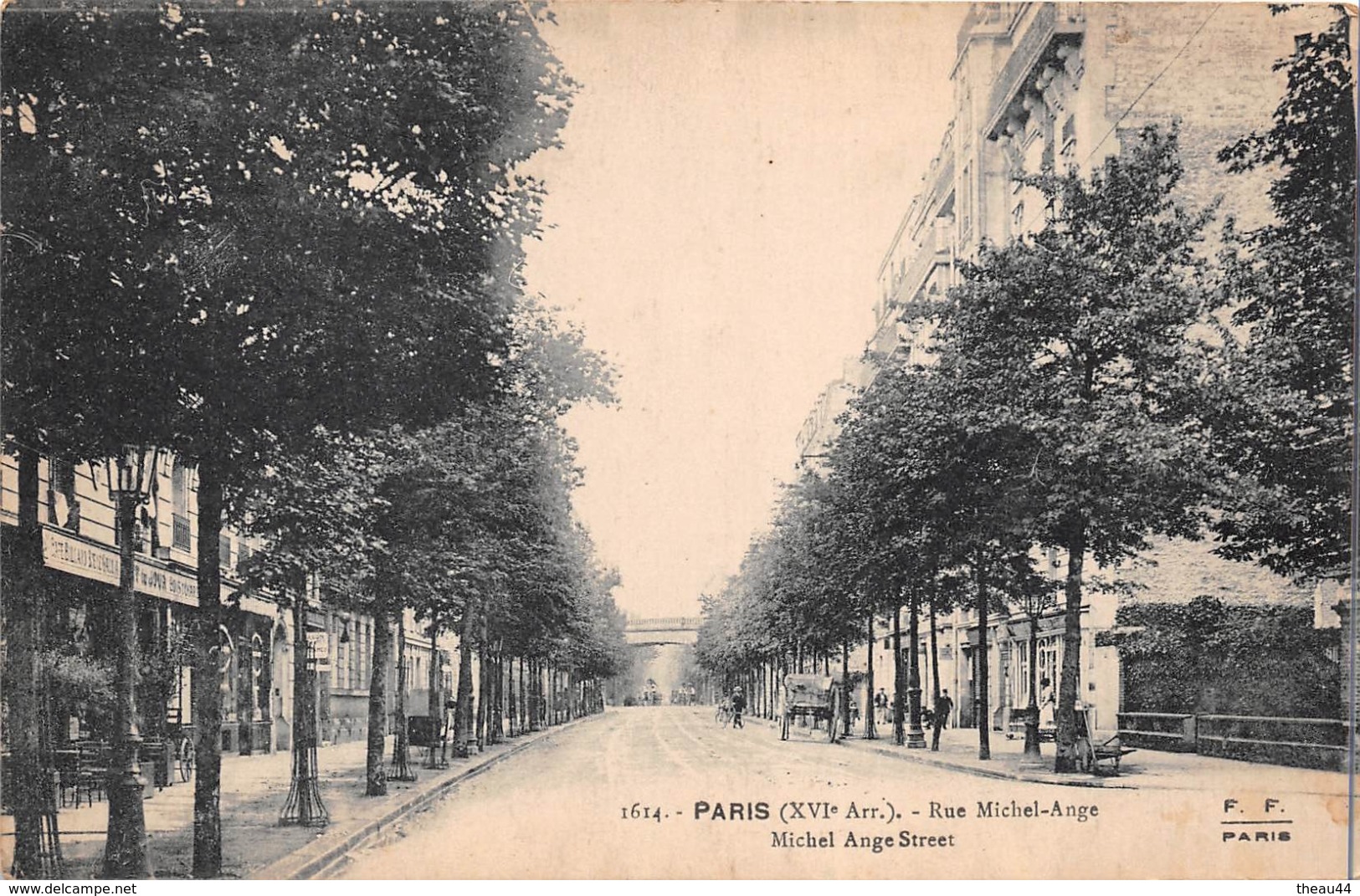 ¤¤  -  1614   -  PARIS   -  Rue Michel-Ange     -  ¤¤ - Arrondissement: 16