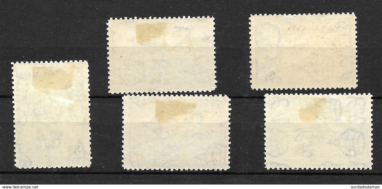 Nyasaland 1945 KGVI Set Selection To 1/- Mm (5066) - Nyassaland (1907-1953)