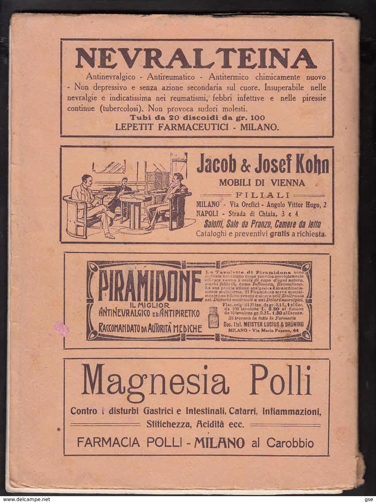 1914 - EMPORIUM - Rivista Dell' Istituto Italiano D'arti Grafiche - BERGAMO - Kunst, Design, Decoratie