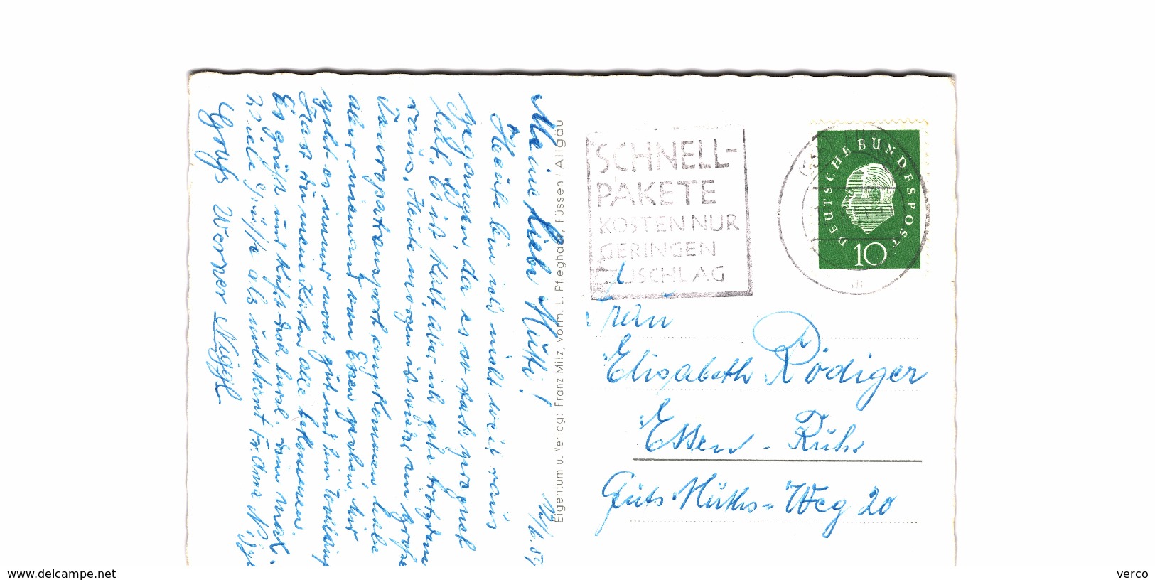 Carte Postale Ancienne De LECHTAL - Lechtal