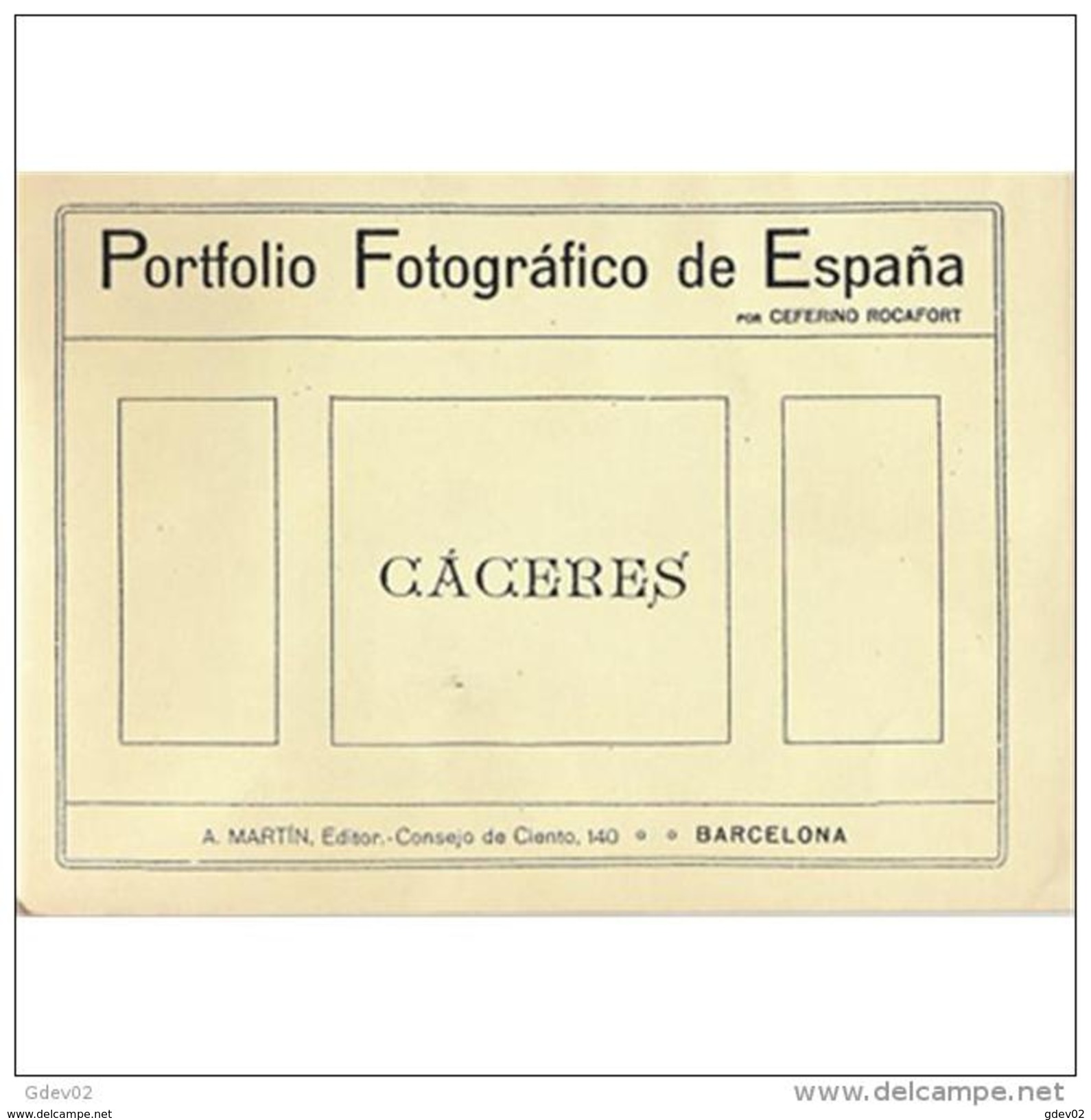 CCRTP4051-LFTPFL2 .Tarjeta Postal DE CACERES.Portfolio FOTOGRAFICO  De Caceres. - Fotografía