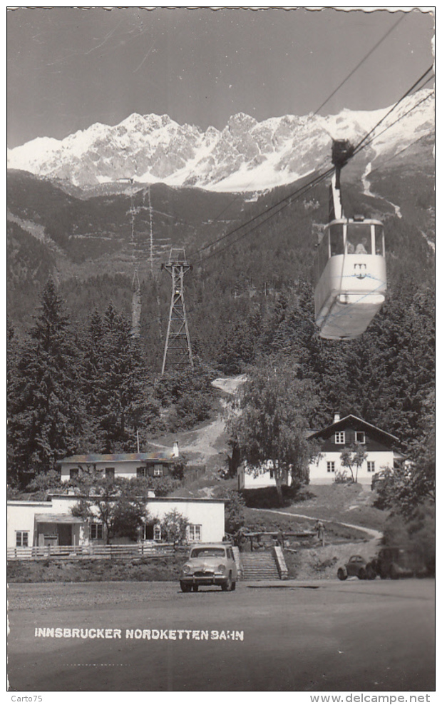 Autriche - Innsbrucker Nordketten Bahn - Gare Téléphérique - Automobile - Innsbruck