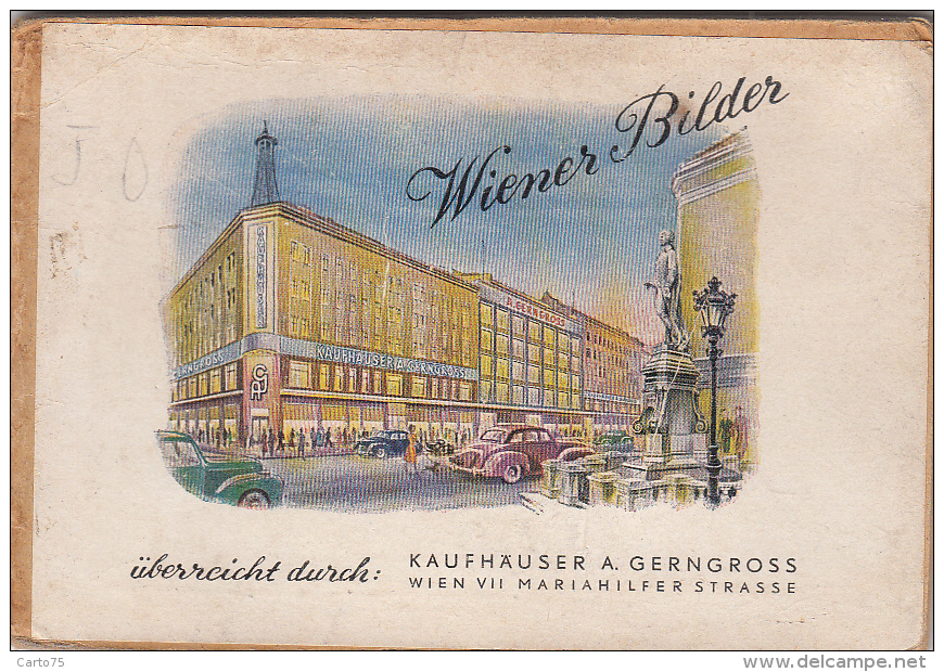 Autriche - Wien - Wiener Bilder - Carnet De 18 Pages - Other & Unclassified