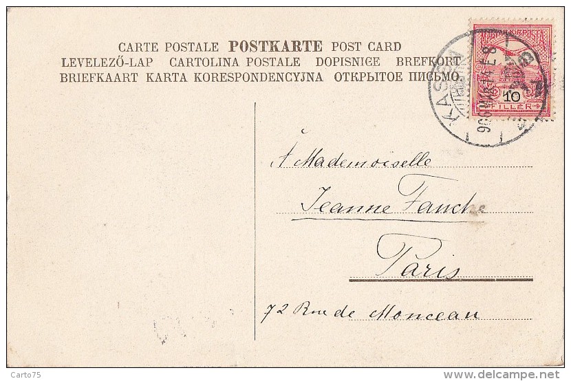Autriche - Wien - Opernring - Postmarked 1914 Kassa Kosice Slovaquie - Other & Unclassified