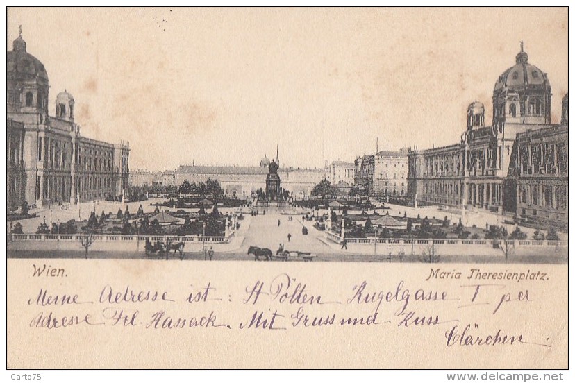 Autriche - Wien - Maria Theresienplatz - Other & Unclassified