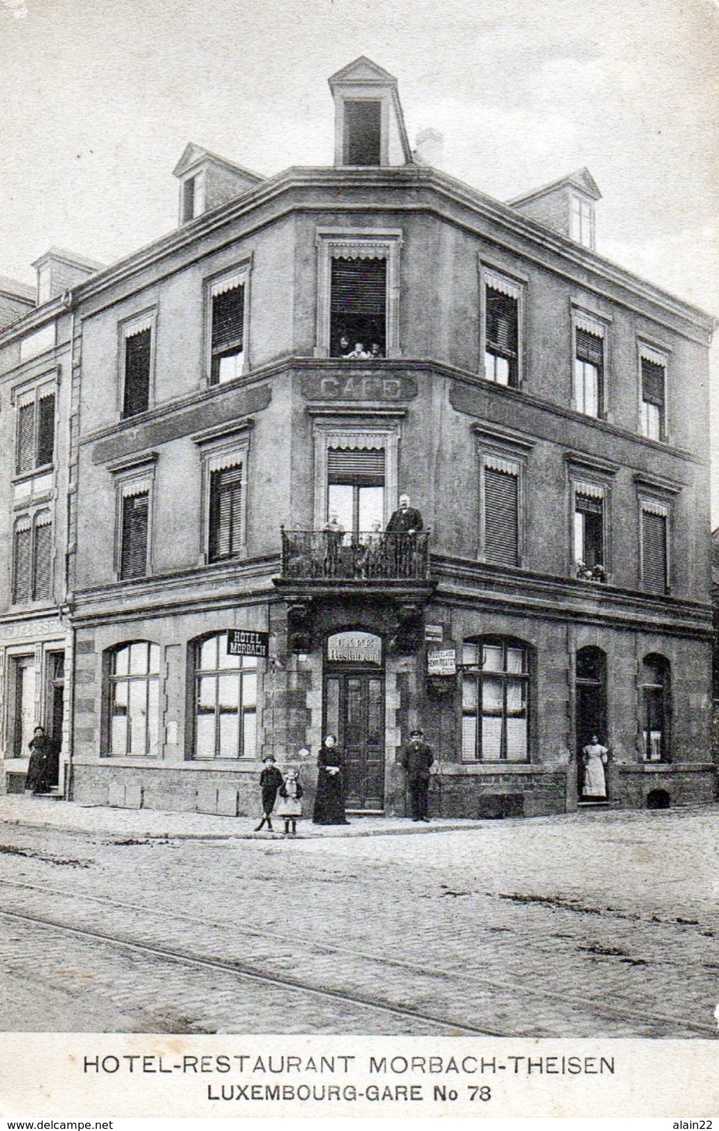 Hôtel-Restaurant Morbach-Theisen.Luxembourg-Gare N°78 - Luxemburgo - Ciudad