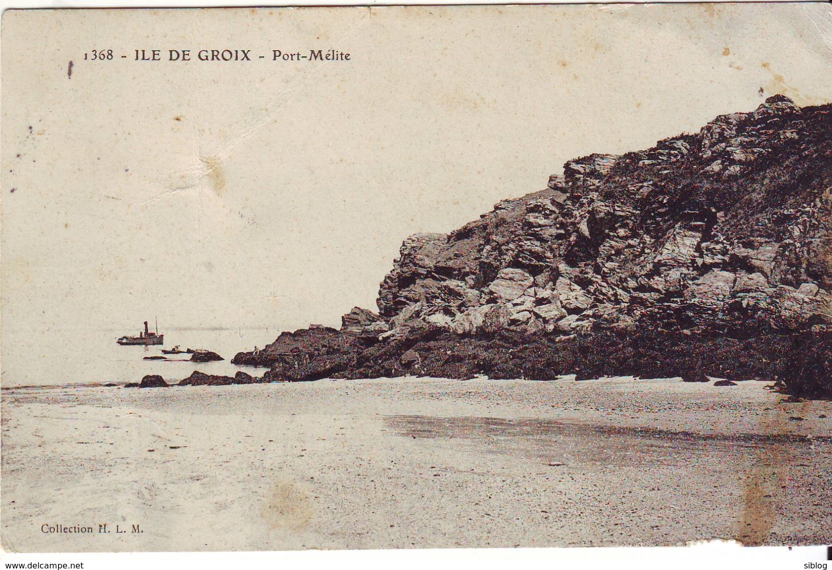 CPA - ILE DE GROIX - Port-Mélite - Groix