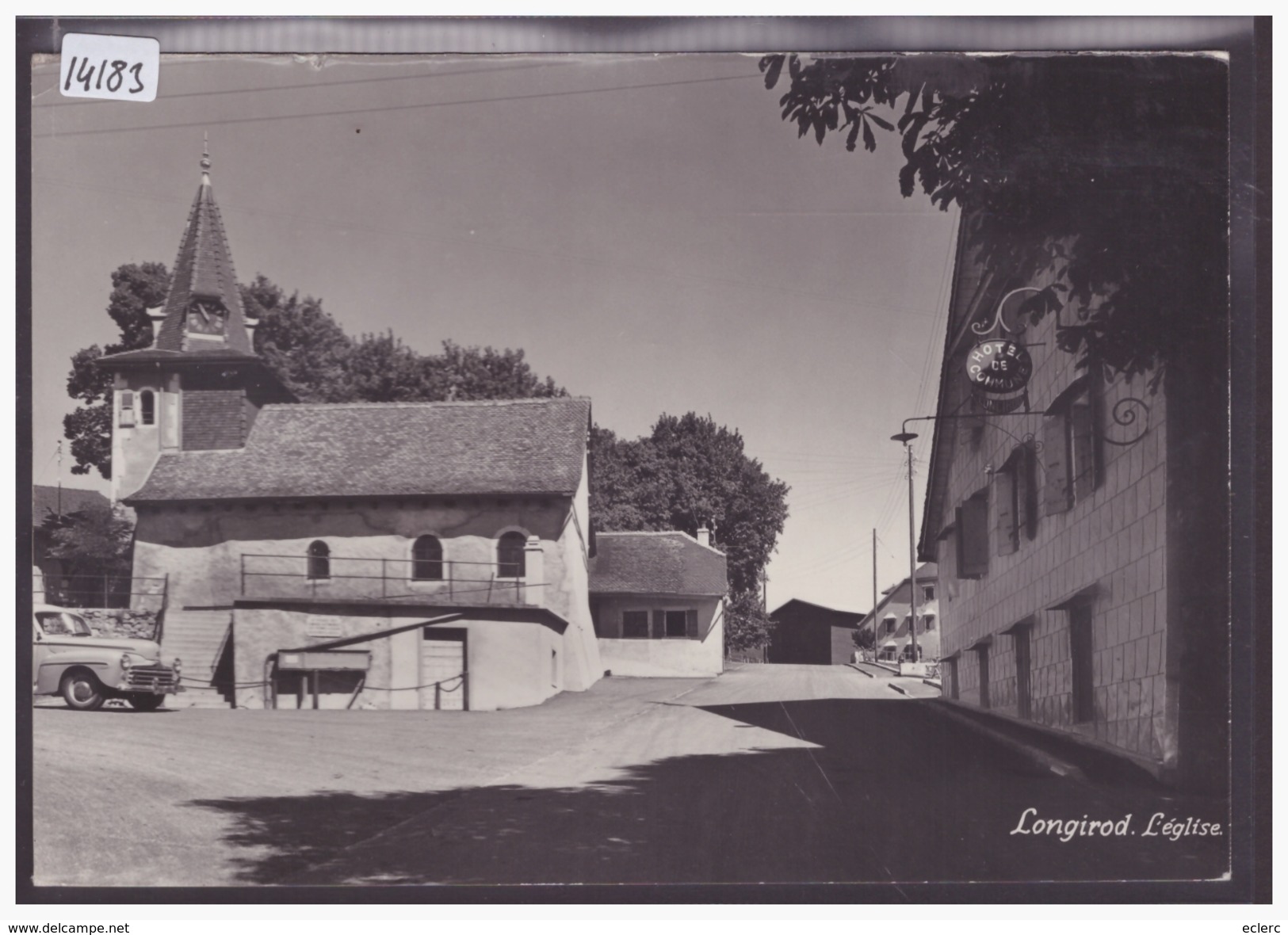 FORMAT 10x15cm - DISTRICT D'AUBONNE - LONGIROD - L'EGLISE - TB - Longirod