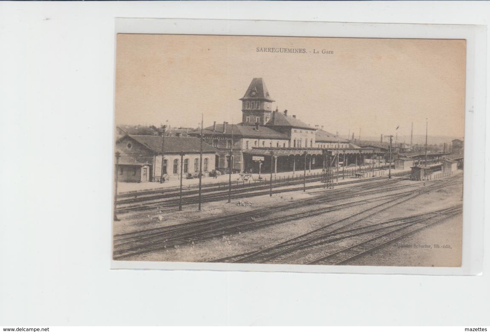 57 SARREGUEMINES LA GARE Trés Bon Etat - Sarreguemines