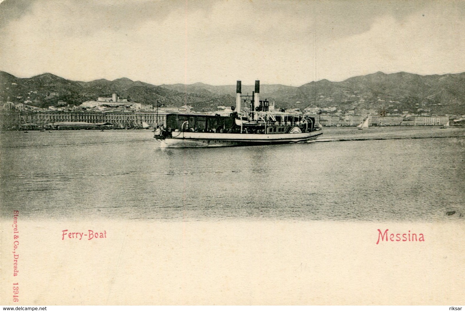 ITALIE(MESSINA) BATEAU - Messina