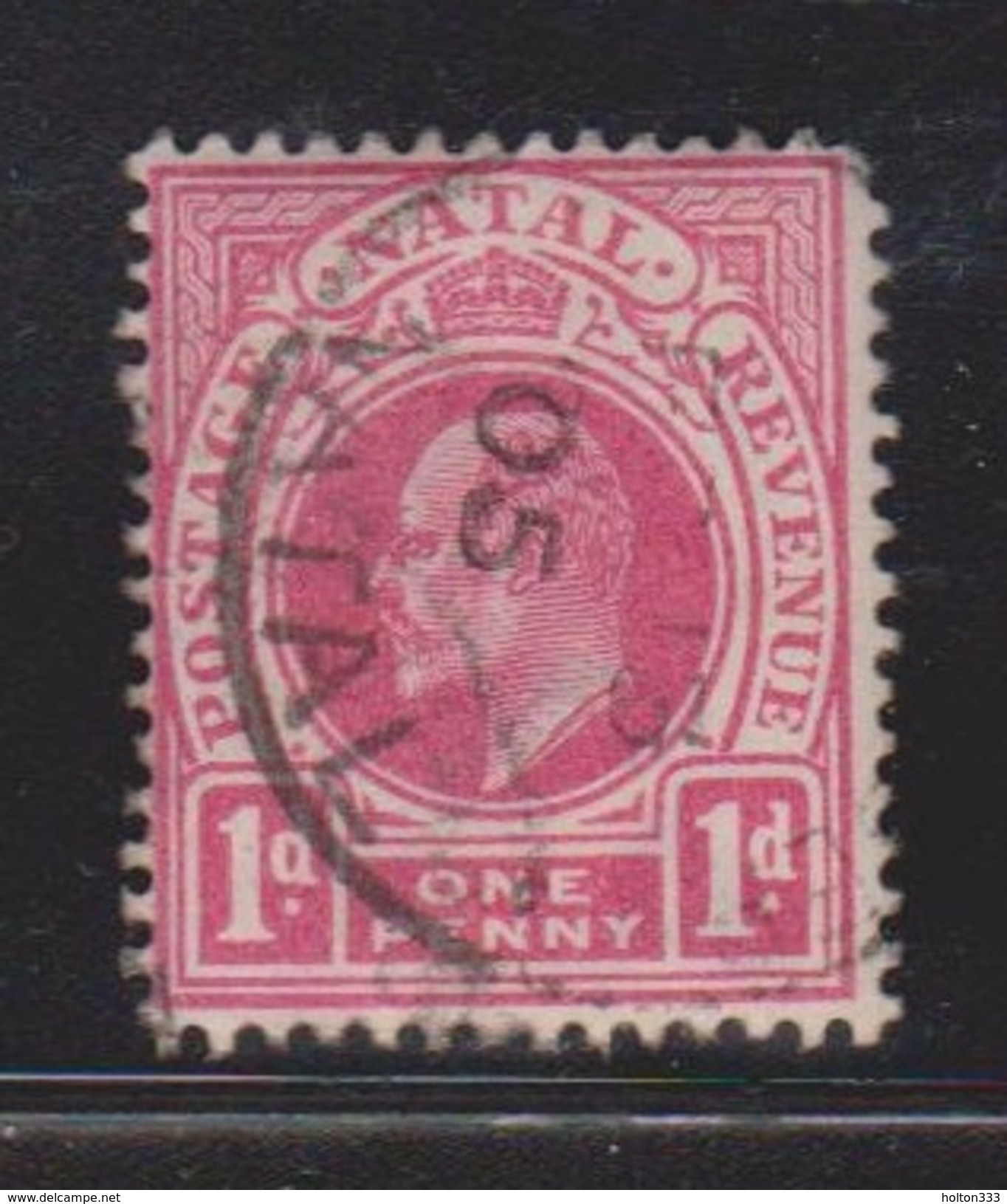 NATAL Scott # 82 Used - KEVII Issue - Natal (1857-1909)