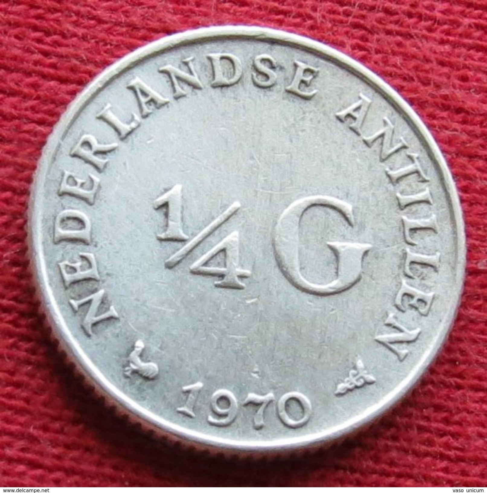 Antilles Netherlands 1/4 Gulden 1970 /b/ - Nederlandse Antillen