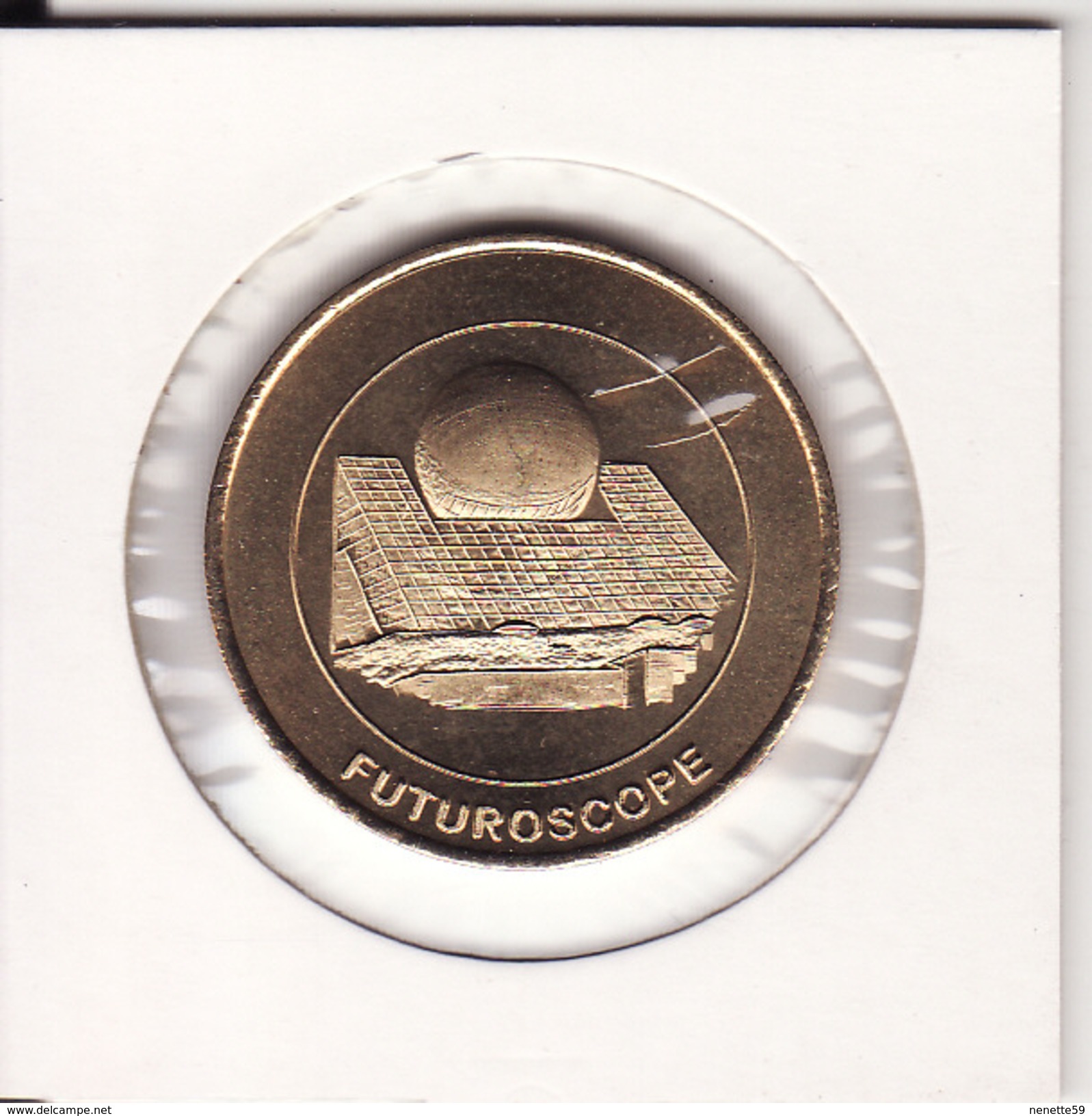 Médaille 1 Euro De POITIERS 1997 -- FUTUROSCOPE - Euros Des Villes