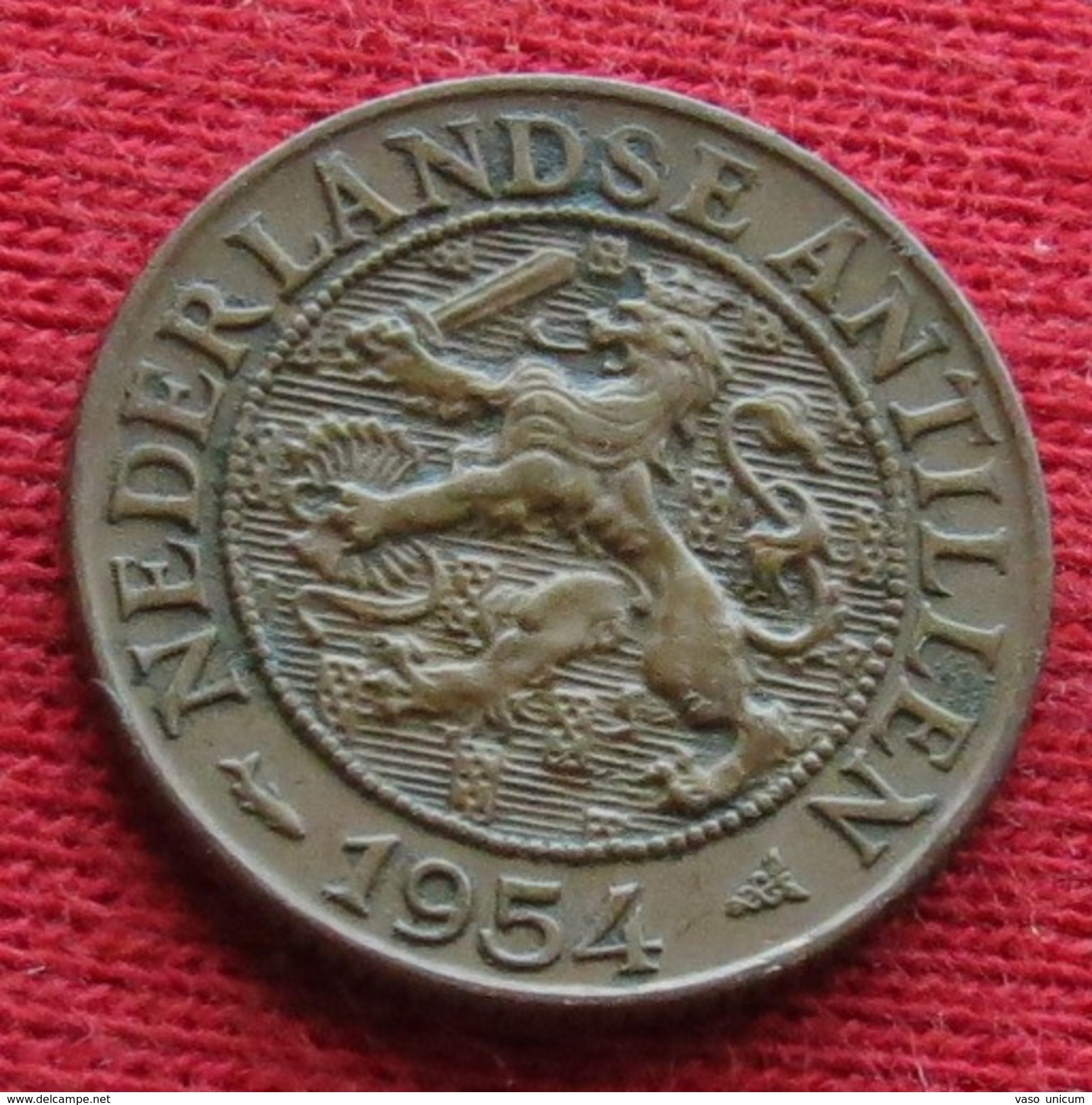 Antilles Netherlands 1 Cent 1954 /a/ - Nederlandse Antillen