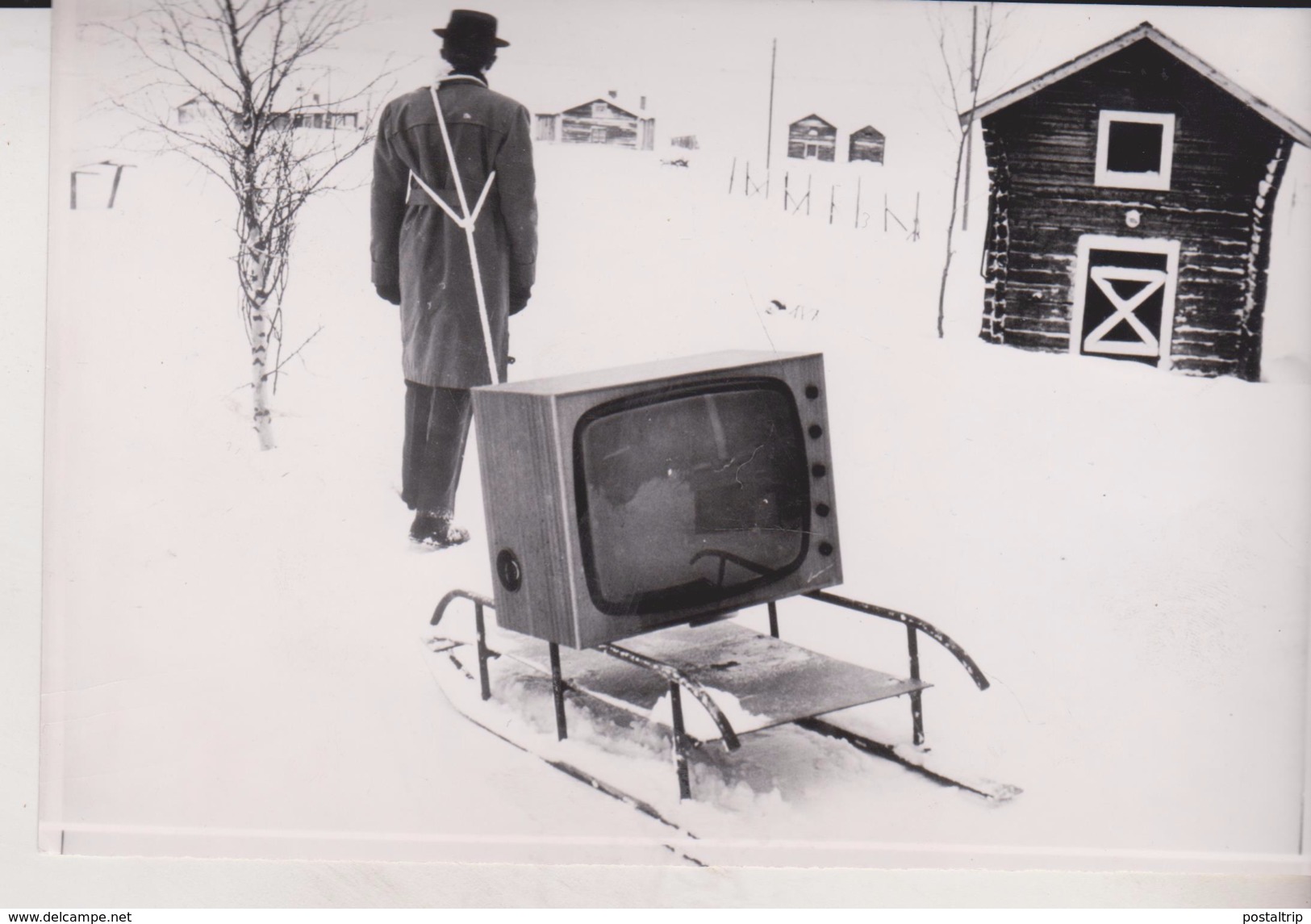 LAPLAND SWEDEN  1962 PRESS Fotos - Anonymous Persons