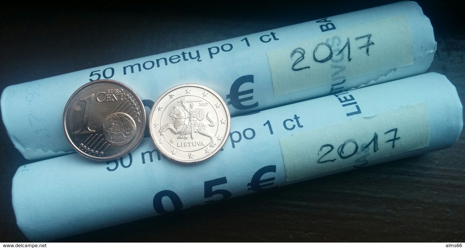 EuroCoins < Lithuania > 1 Cent 2017 UNC (50 Pcs. - ROOL) - Lituanie
