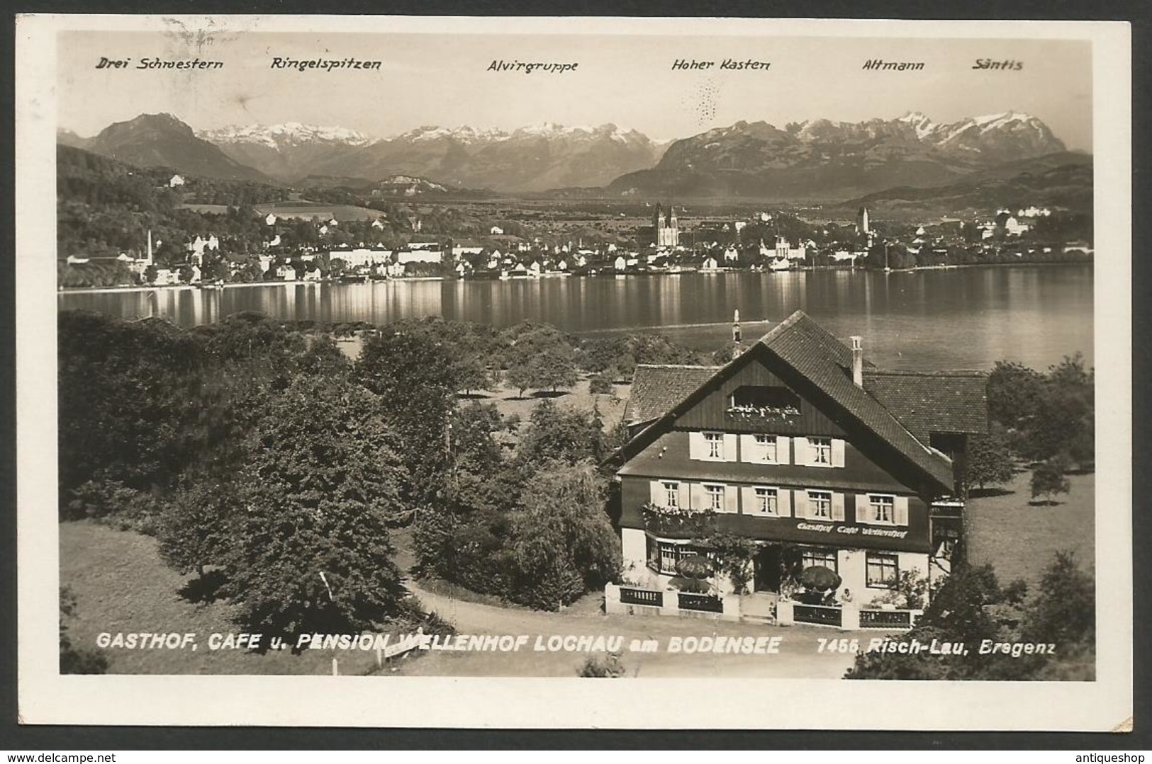Austria-----Lochau------old Postcard - Lochau