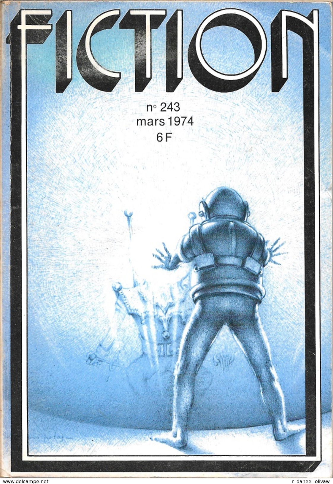 Fiction N° 243, Mars 1974 (TBE) - Fictie