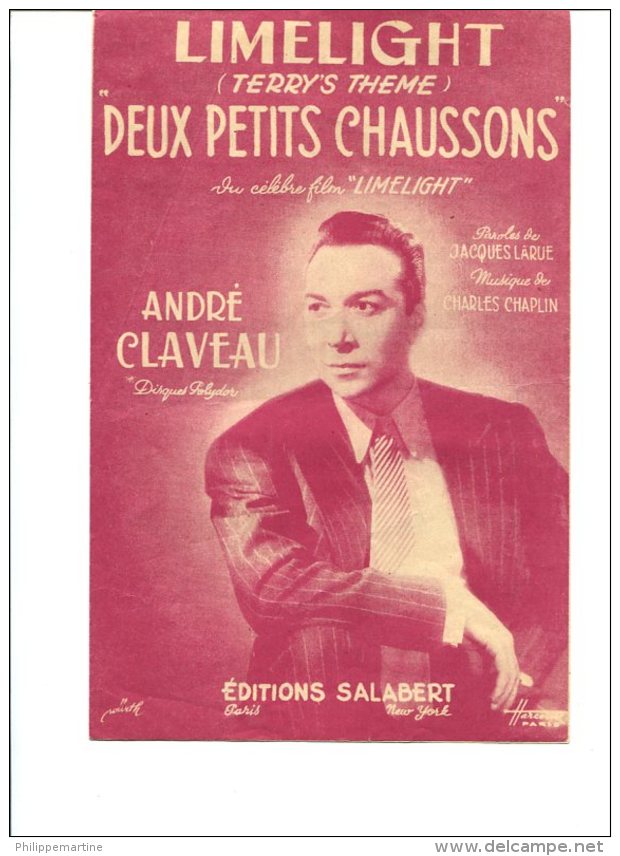 Limelight (Deux Petits Chaussons) - Editions Salabert - Chant Soliste