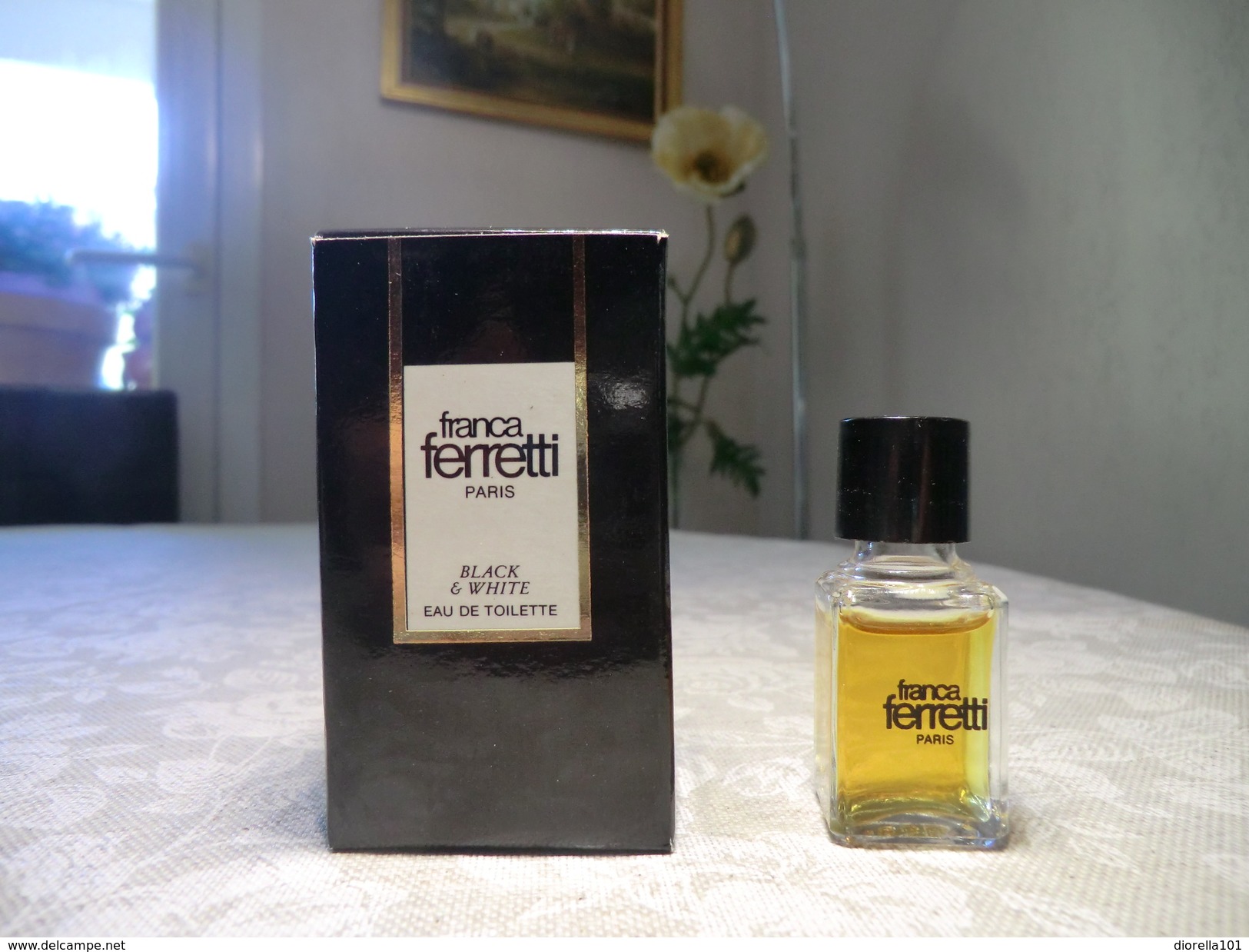 BLACK AND WHITE - EDT 7,5 ML De FRANCA FERRETTI - Miniaturas Mujer (en Caja)