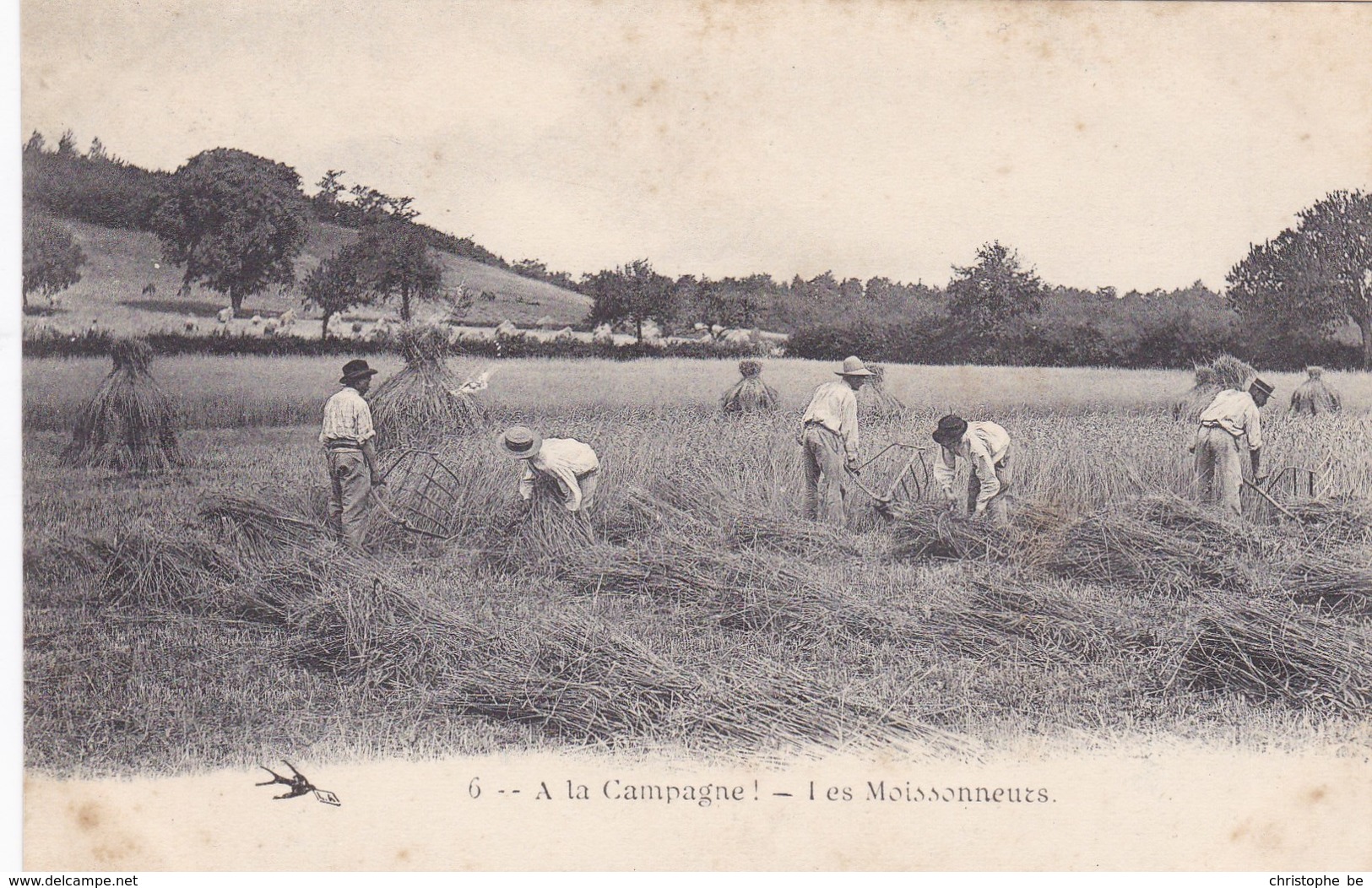 CPA A La Campagne, Les Moissonneurs (pk34275) - Paesani