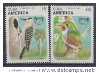 1995.32- * CUBA 1995. MNH. AMERICA UPAEP. CARTA* CUBA. PAJARO CARPINTERO. BIRD. PAJAROS. AVES. - Unused Stamps